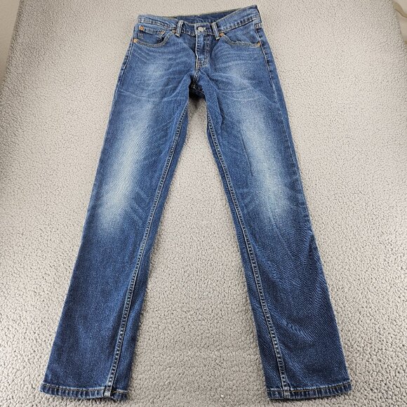 Levi's Other - Sold Levis 511 Jeans Mens 30x32 Blue Stretch Denim Slim Fit Straight Leg